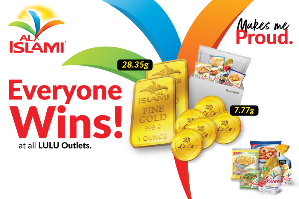 Al Islami Foods’ “Everyone is a Winner” campaign returns with exciting giveaways and gold prizes for Lulu customers
