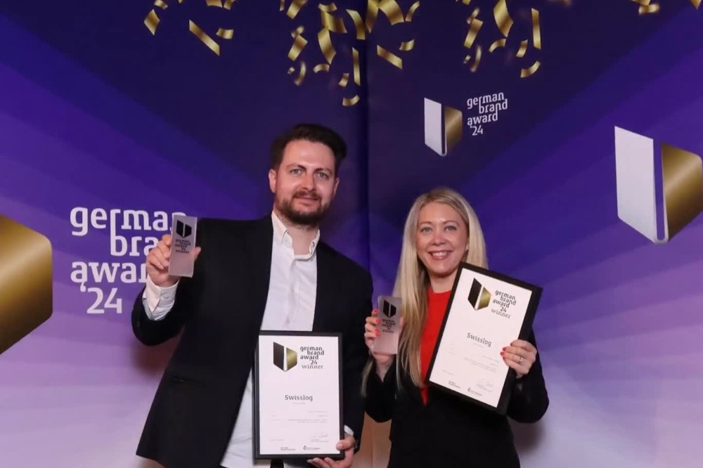 “سويس لوج” تفوز بجائزة العلامة التجارية الألمانية من “مجلس التصميم الألماني”